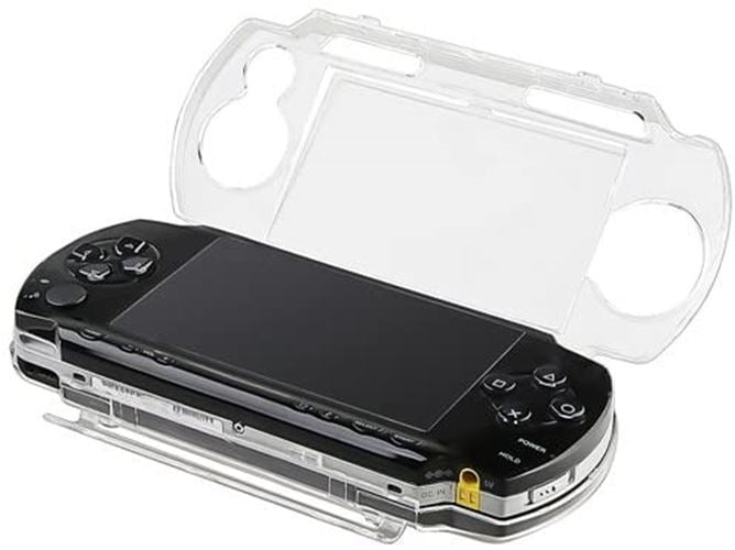 for PSP 1000 - Clear Snap On Hard Protective Shell Armour Case Cover | FPC