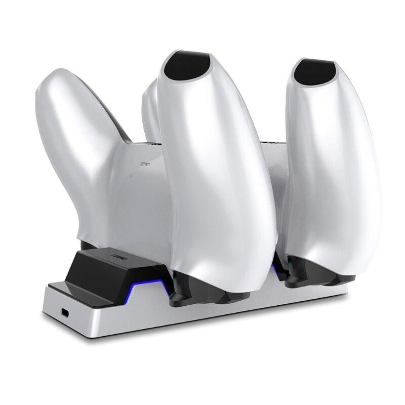 for Sony PS5 Controller - LED Dual Charging Dock Stand Cradle | FPC