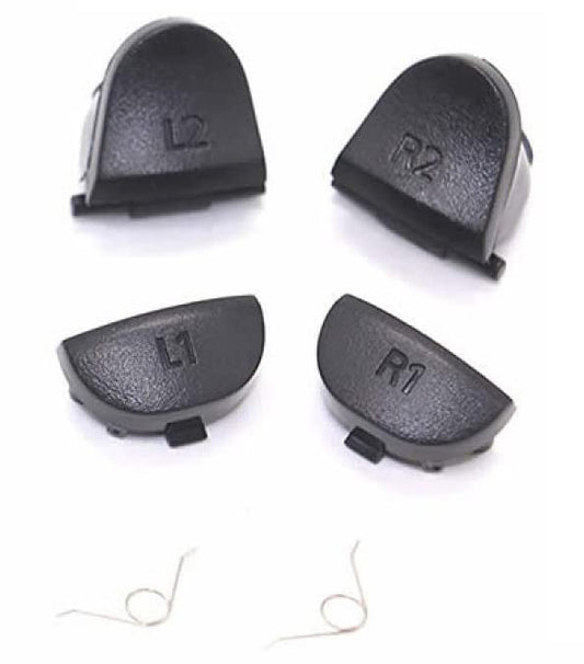 for PS4 V1 Controller - L1 R1 L2 R2 Trigger Shoulder Buttons & Springs Set | FPC