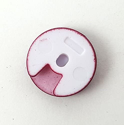 for Nintendo 3DS / NEW 3DS XL / 2DS - Wine Red Analog Joy Stick Thumb Cap Button