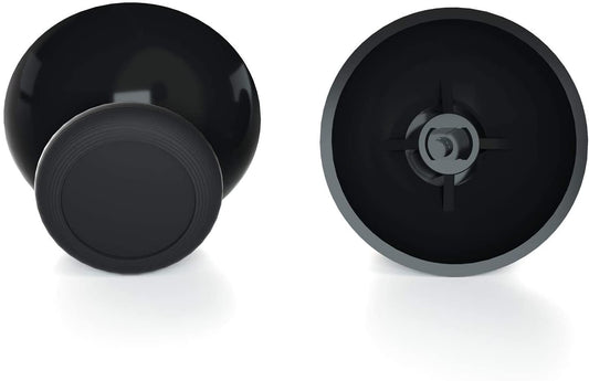 for Nintendo Switch Pro Controller - 2x Black Replacement Analog Thumb Stick