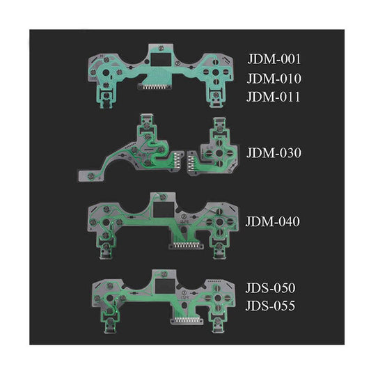 PS4 Controller 001 011 030 040 050 055 - Conductive Button Membrane Flex | FPC