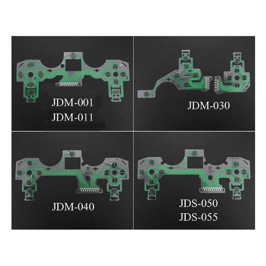 PS4 Controller 001 011 030 040 050 055 - Conductive Button Membrane Flex | FPC