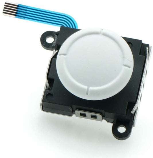 for Nintendo Switch | Lite | OLED - 2x White Analog Thumb Stick Joystick | FPC
