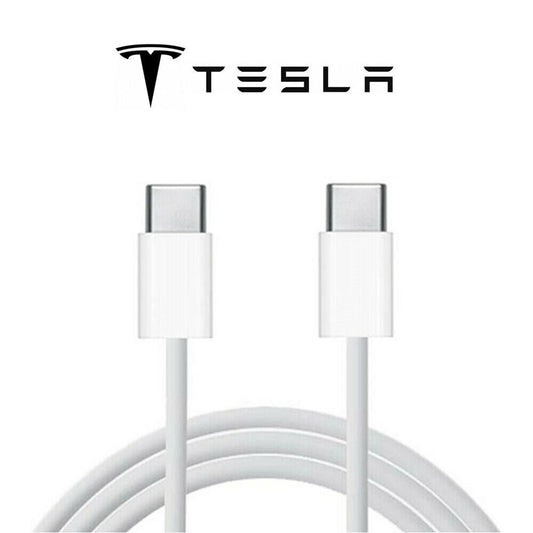 for Tesla Model 3 2021 - USB-C to USB-C (3.1A) Data Sync Charging Cable