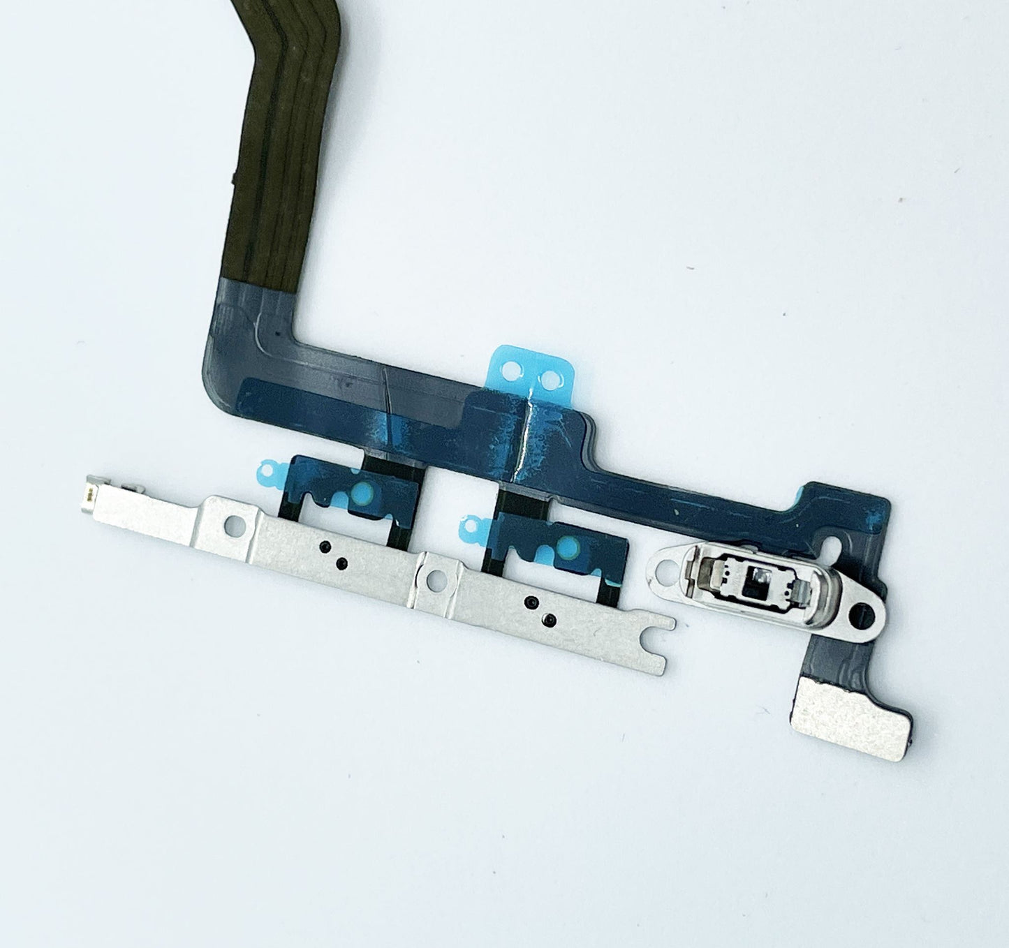 for iPhone 12 Pro Max - Power Volume Mute Button Switch Flex Cable w/Metal | FPC