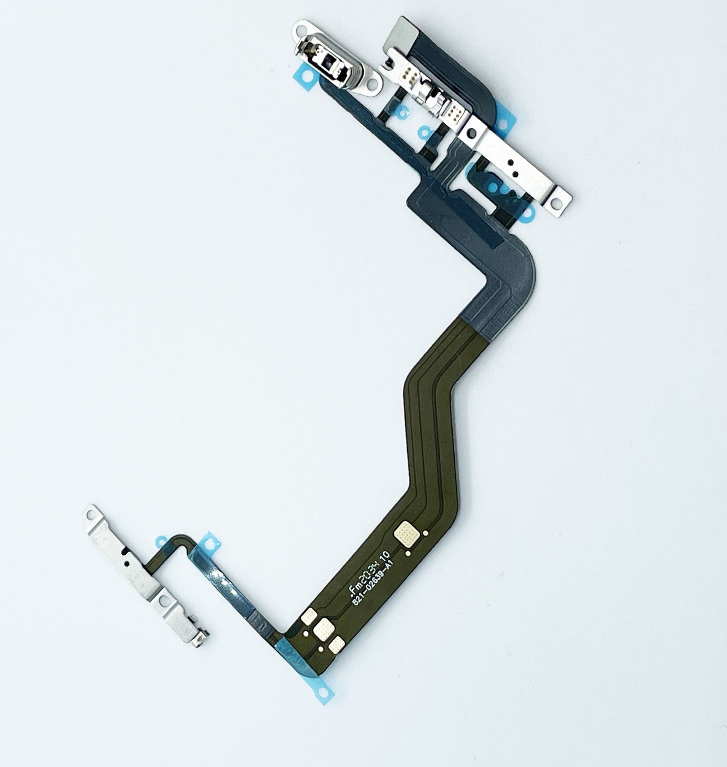for iPhone 12 Pro - Power Volume Mute Button Switch Flex Cable with Metal | FPC