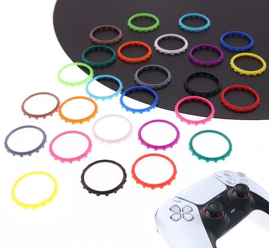 for Sony PS5 Controllers - 2x Thumb Stick Trim Accent Rings | FPC