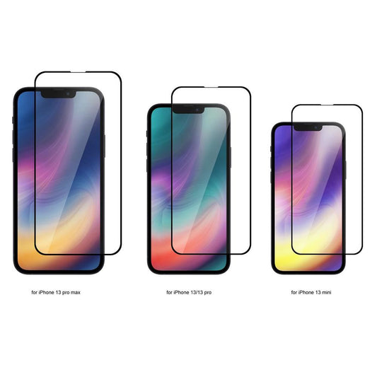 for iPhone 13 Mini Pro Max - 4D Full Coverage Tempered Glass Screen Protector