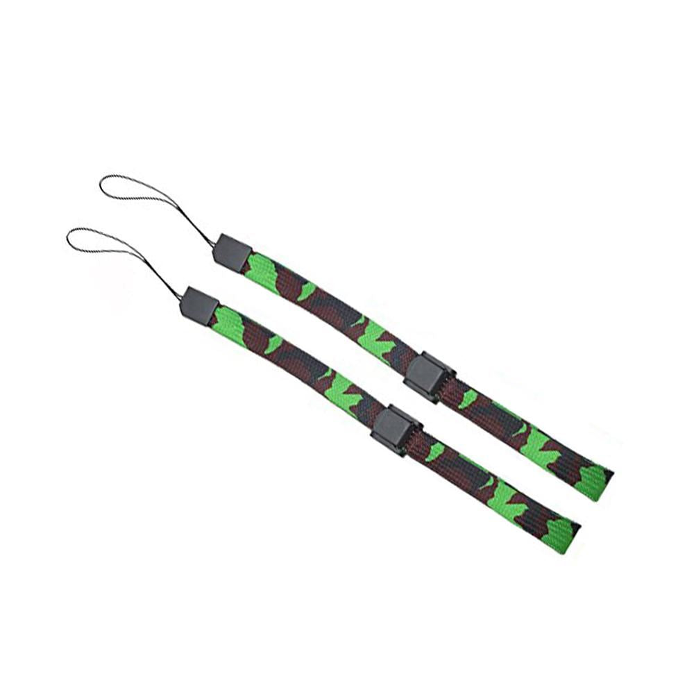 for Wii Remote 3DS 2DS PSP Switch PSV Move - 2x Camo Adjustable Arm Wrist Strap