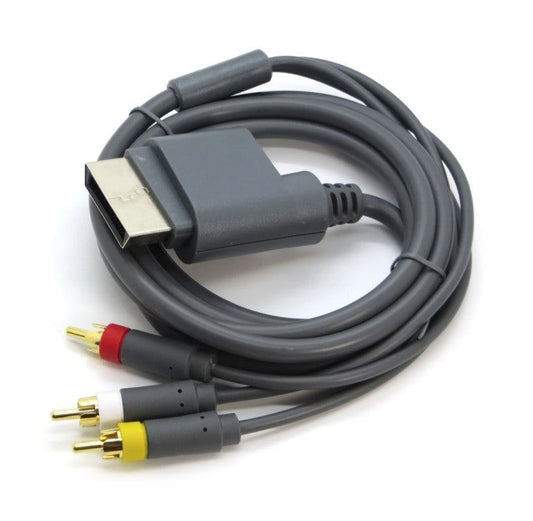 For Xbox 360 - RCA TV AV Audio Video Composite Lead Cable HD | FPC