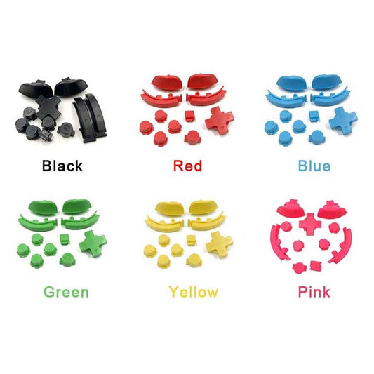 for Nintendo Switch Lite - ABXY L R ZR ZL D-pad Button Set (6 colours) | FPC