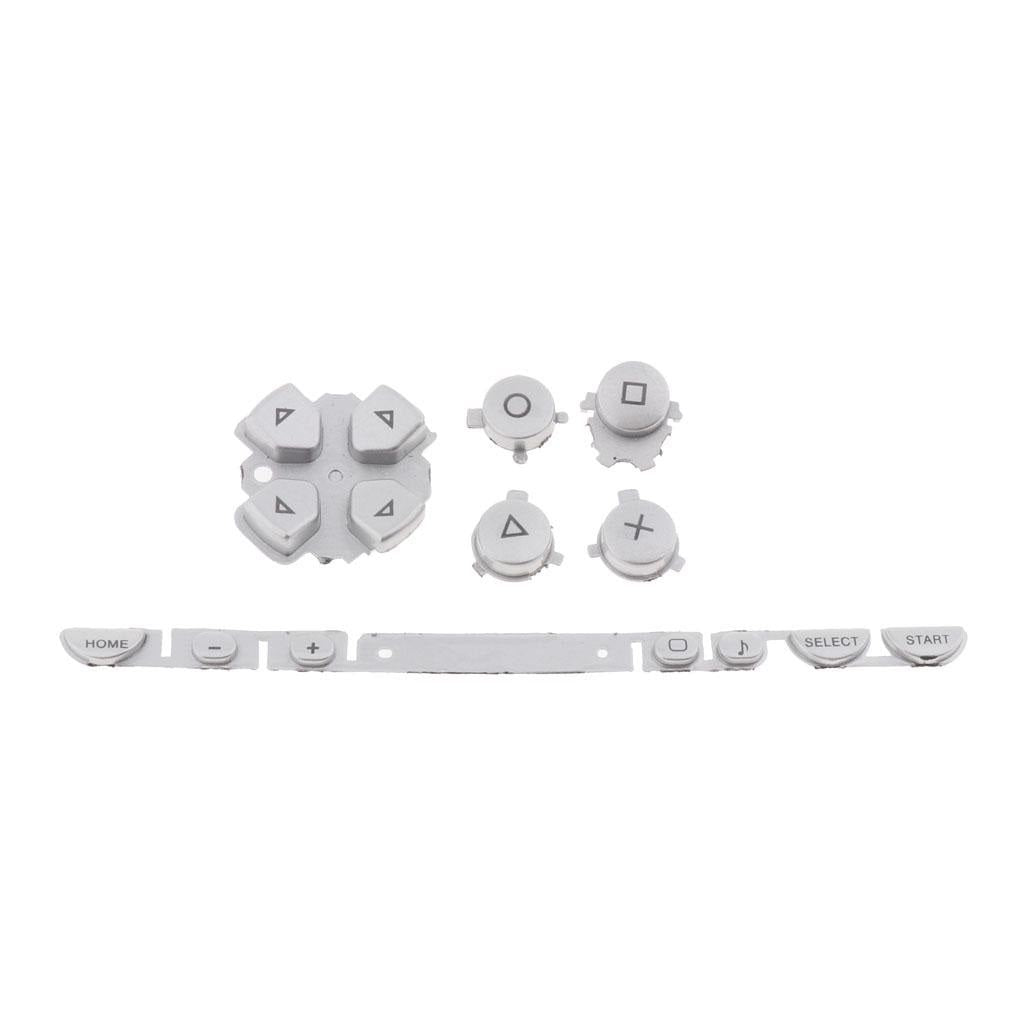 for Sony PSP 1003 1000 Series - White Replacement Button Set Kit | FPC