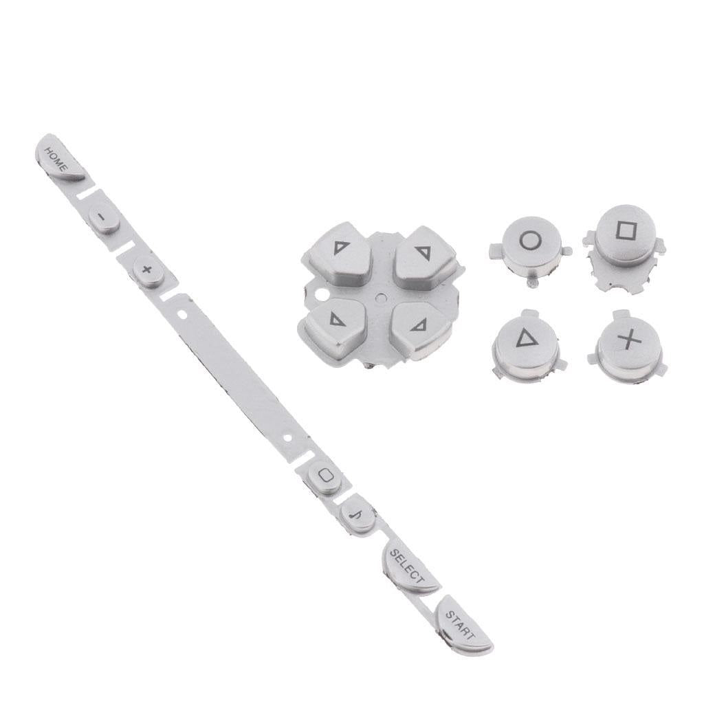 for Sony PSP 1003 1000 Series - White Replacement Button Set Kit | FPC