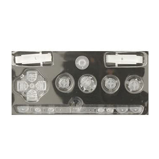 for Sony PSP 1000 Series - Clear Button Set Kit Replacement | FPC