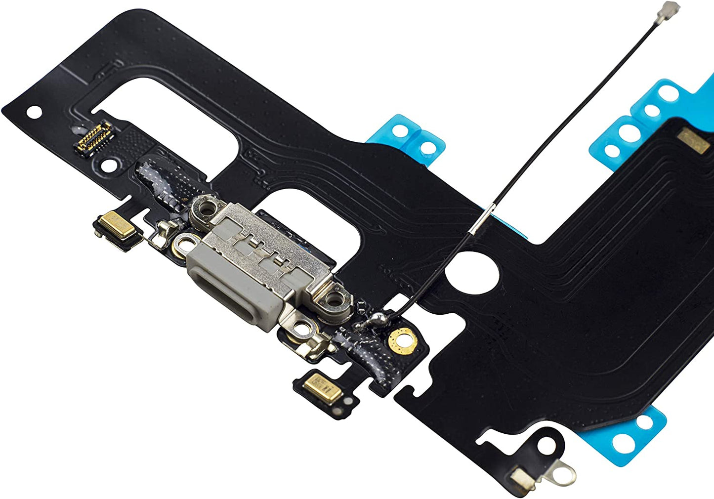 for Apple iPhone 7 Plus - Black USB Charging Port Mic Flex Cable | FPC