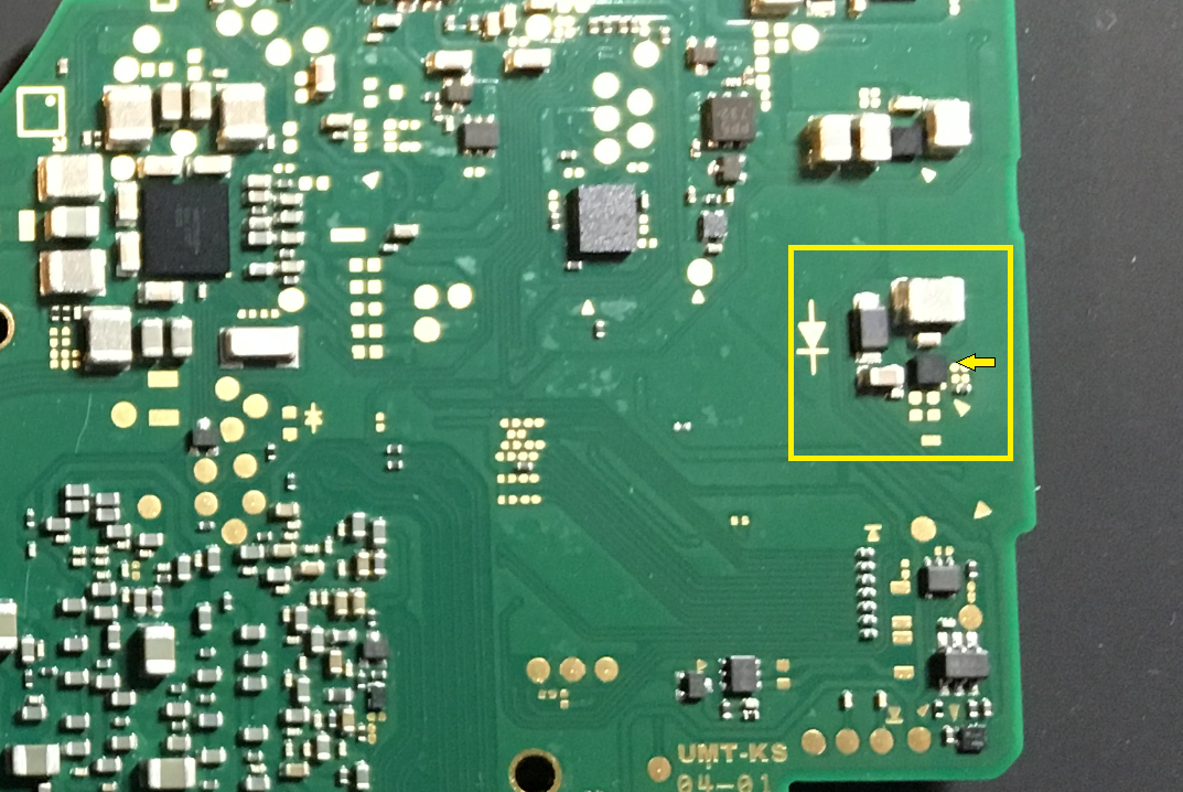 TPS61163A Backlight IC Chip for Nintendo Switch | FPC
