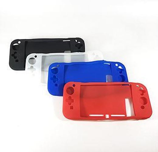 for Nintendo Switch - Soft Silicone Rubber Bumper Protective Case Cover | FPC