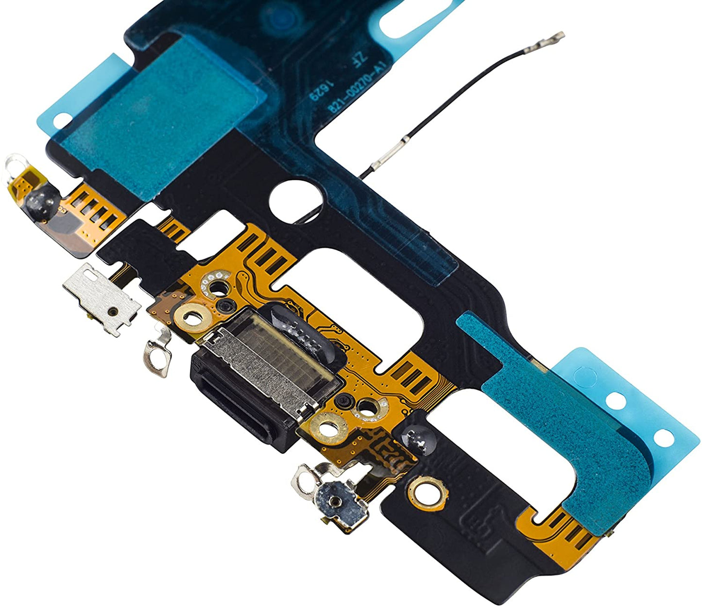 for Apple iPhone 7 - Black USB Charging Port & Mic Flex Cable | FPC
