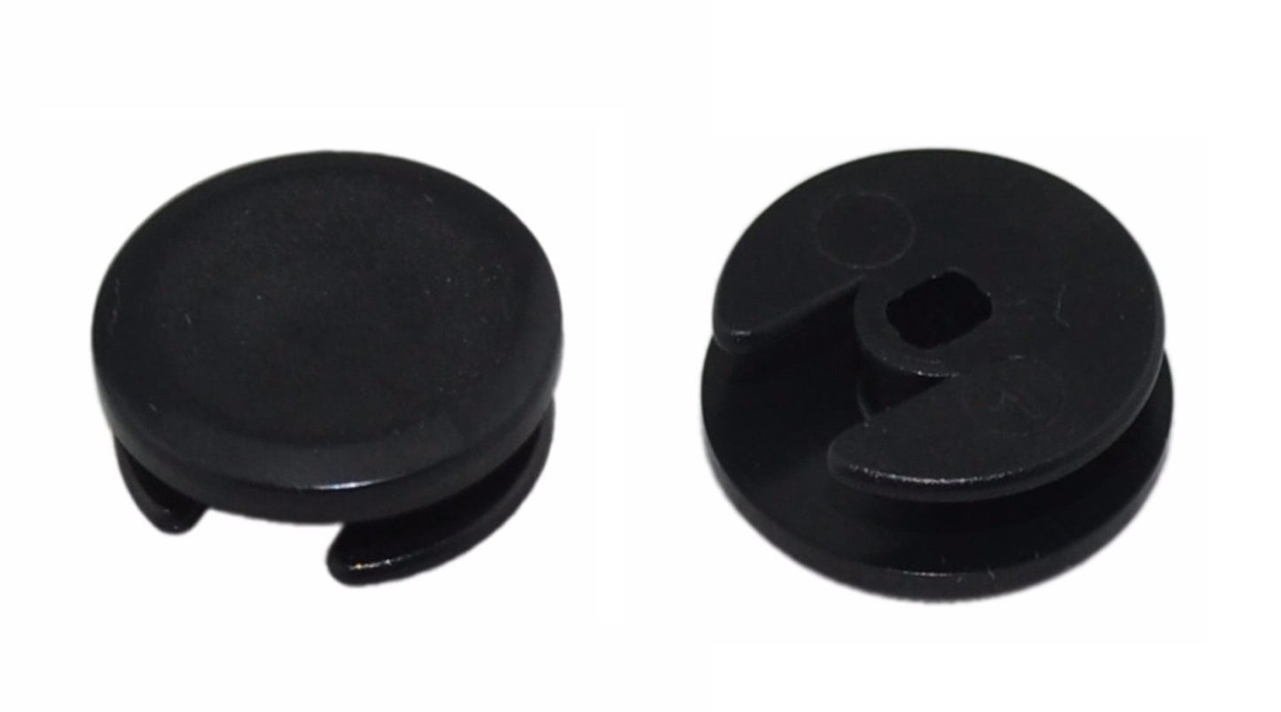 for Nintendo 3DS / NEW 3DS XL / 2DS - Black Analog Joy Stick Thumb Cap Button