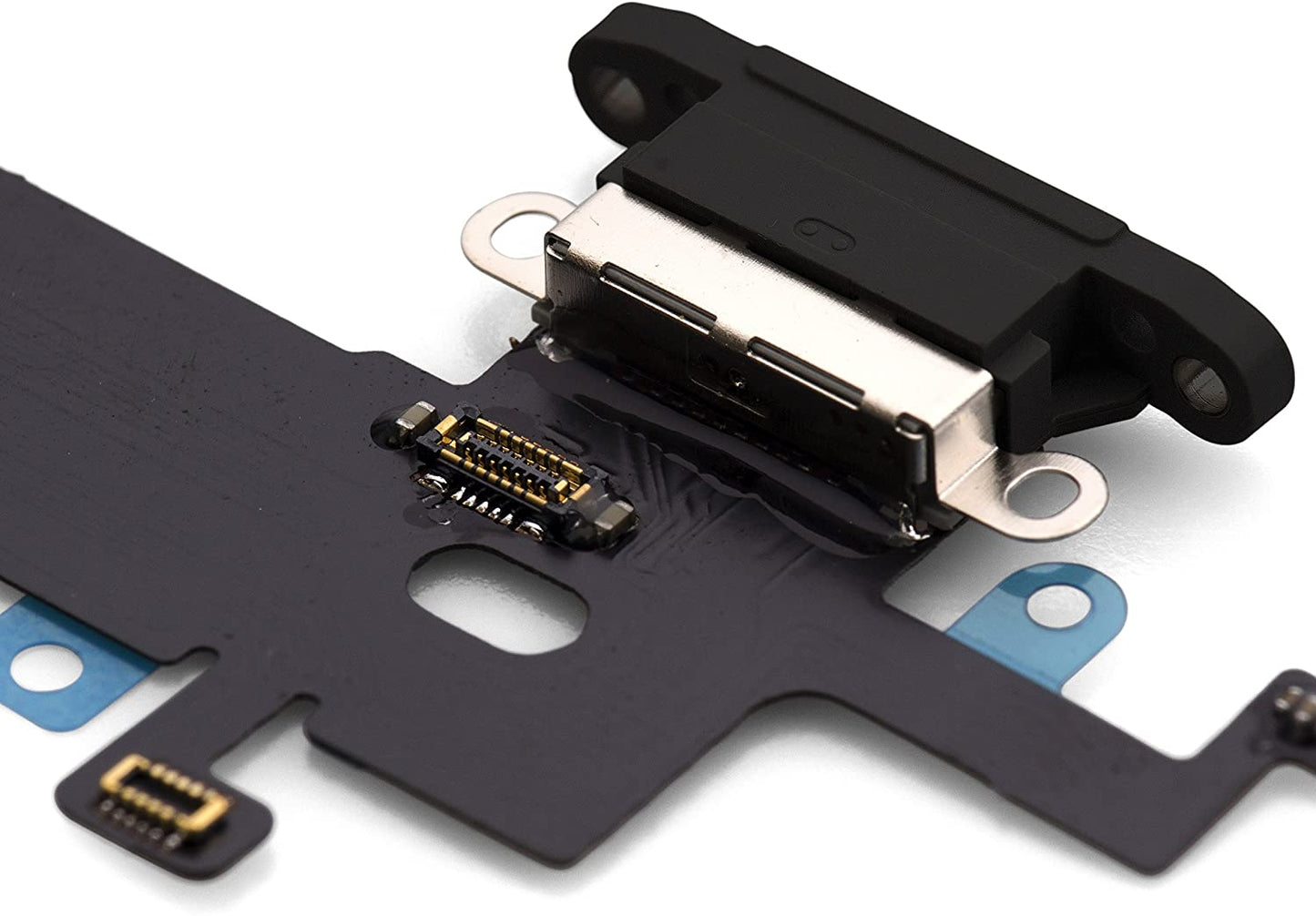 for Apple iPhone X - Black USB Charging Port Mic Flex Cable | FPC