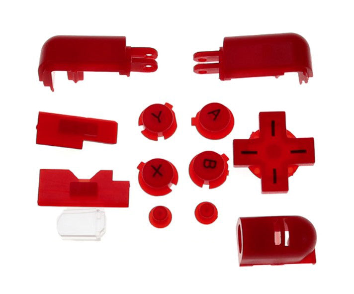 For Nintendo DS Lite - Replacement A B X Y L R D-Pad Button Full Button Set