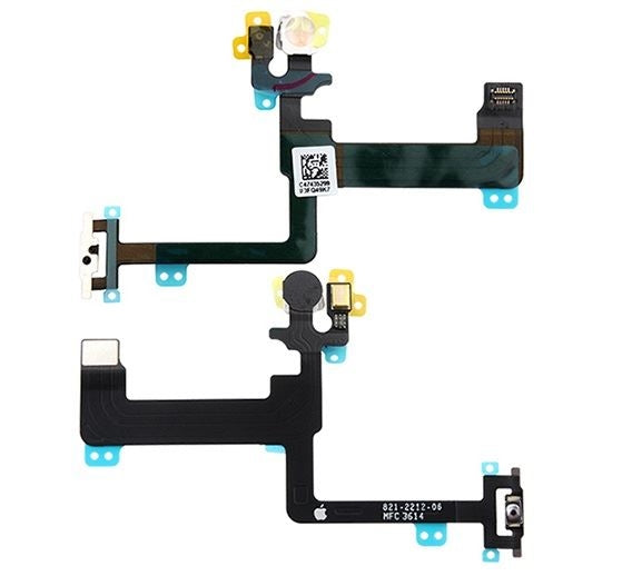 for iPhone 6 Plus - On Off Power Button Lock Switch Mic Flash Flex Cable | FPC