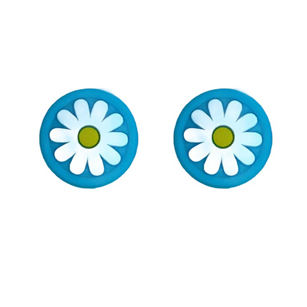 for Nintendo Switch | Lite | OLED - 2x Flower Animal Crossing Thumb Grip Covers