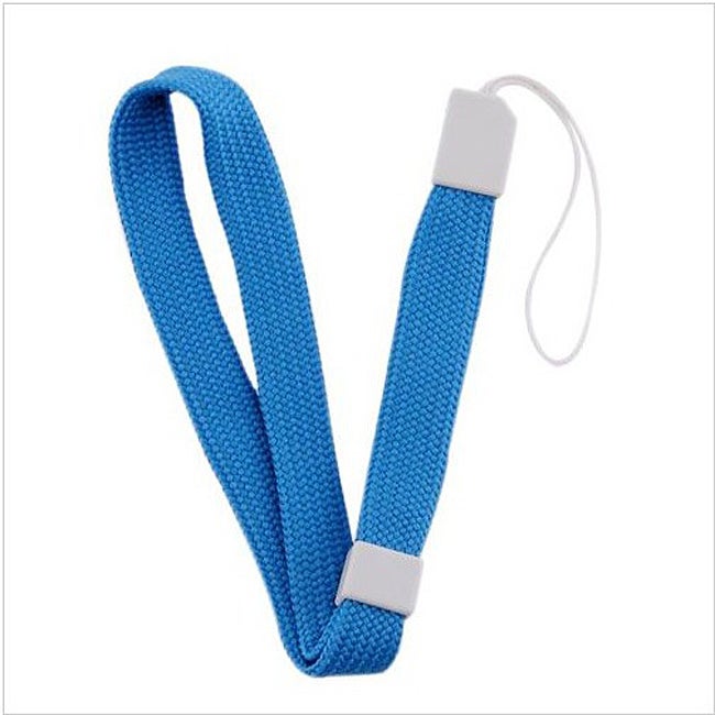 2x Blue & Grey Adjustable Wrist Strap For Wii Remote Switch Vita PSP 3DS | FPC