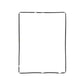10x Black Digitizer Screen Support Frame Bezel for iPad 2 3 4 - with adhesive