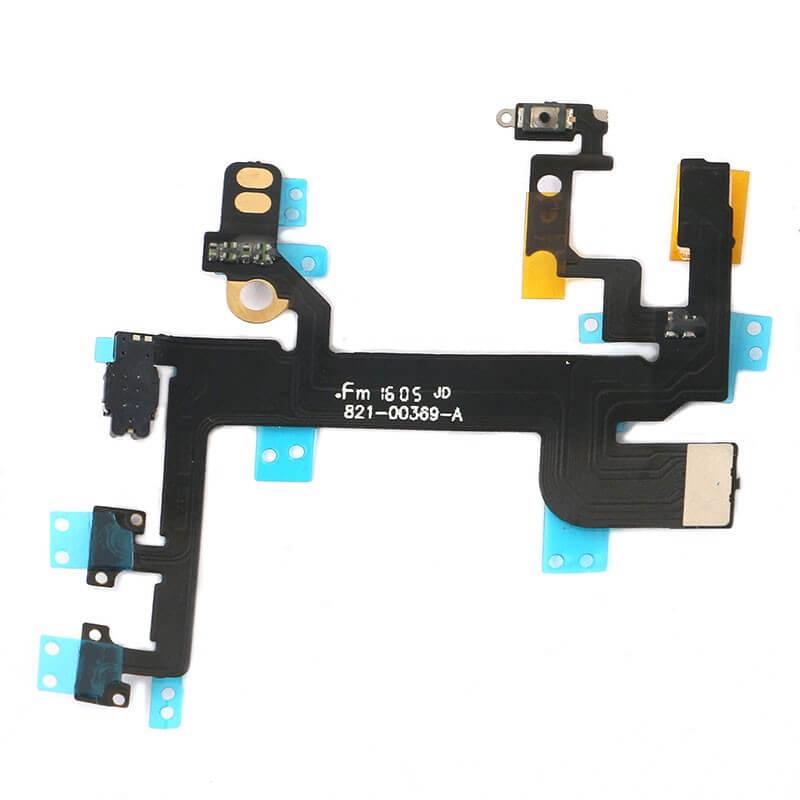 for iPhone SE - Power On/Off Lock Mute & Volume Switch Button Flex Ribbon | FPC