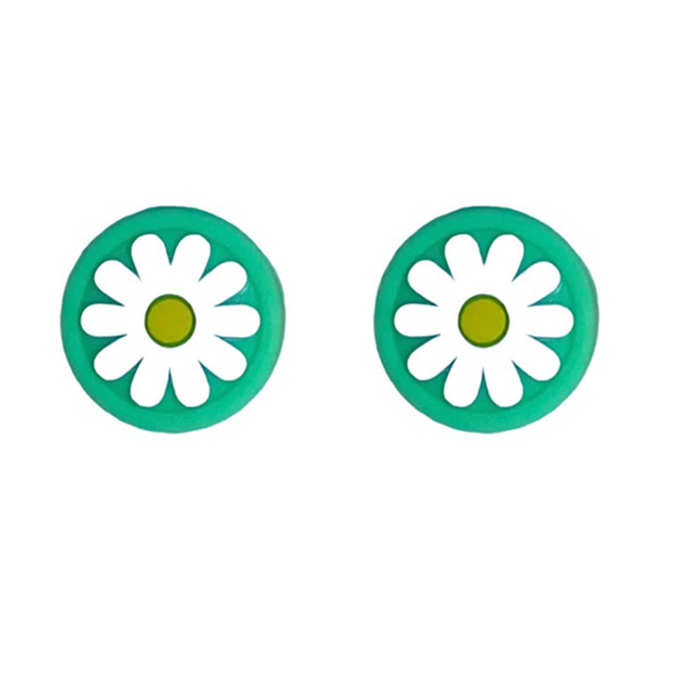 for Nintendo Switch | Lite | OLED - 2x Flower Animal Crossing Thumb Grip Covers