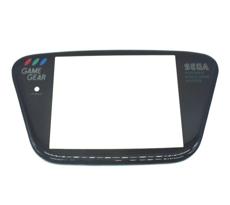 for Sega Game Gear - Replacement Front Screen Glass Faceplate Cover