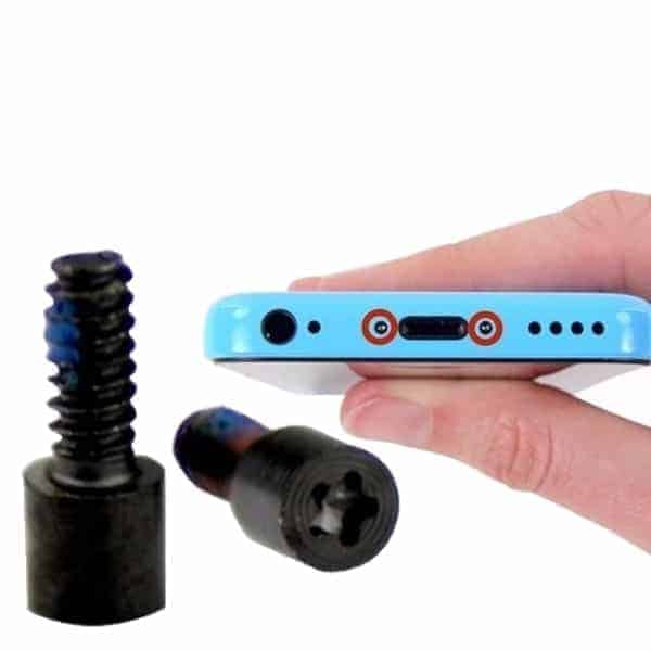 - for iPhone 5C - 2x Original Bottom Dock Star Torx Pentalobe Screws | FPC