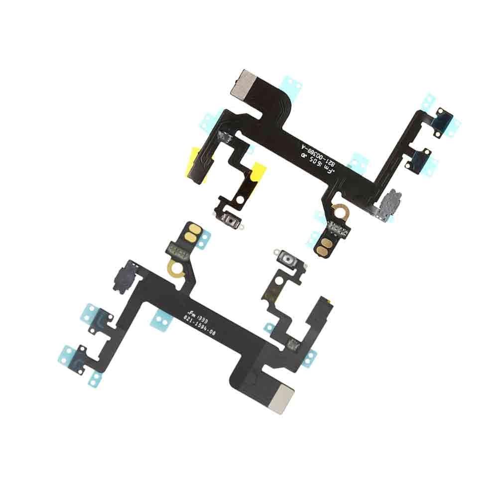 for iPhone SE - Power On/Off Lock Mute & Volume Switch Button Flex Ribbon | FPC