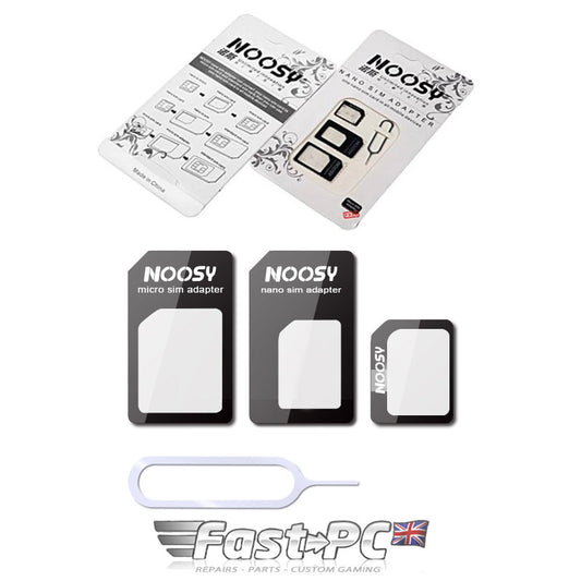 Sim Card Converter Adapter Kit for iPhone iPad Samsung Nano Micro Standard | FPC