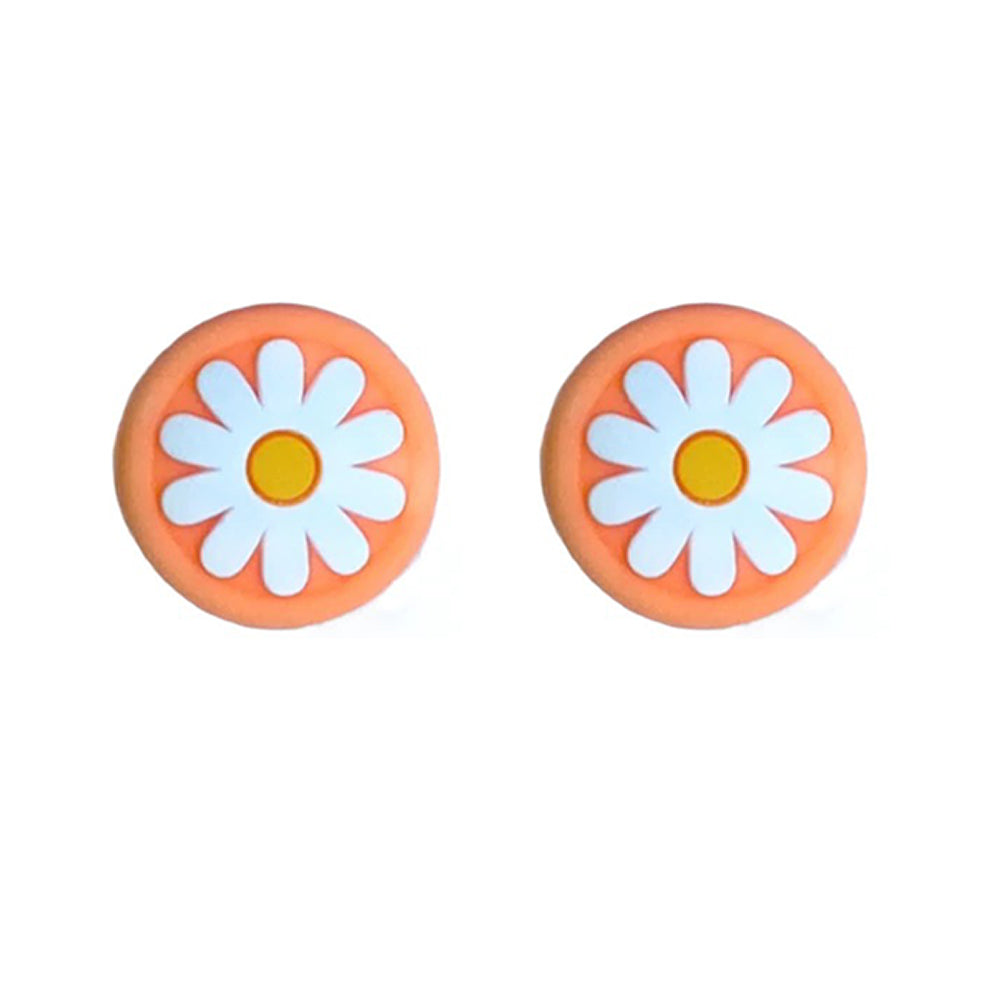 for Nintendo Switch | Lite | OLED - 2x Flower Animal Crossing Thumb Grip Covers