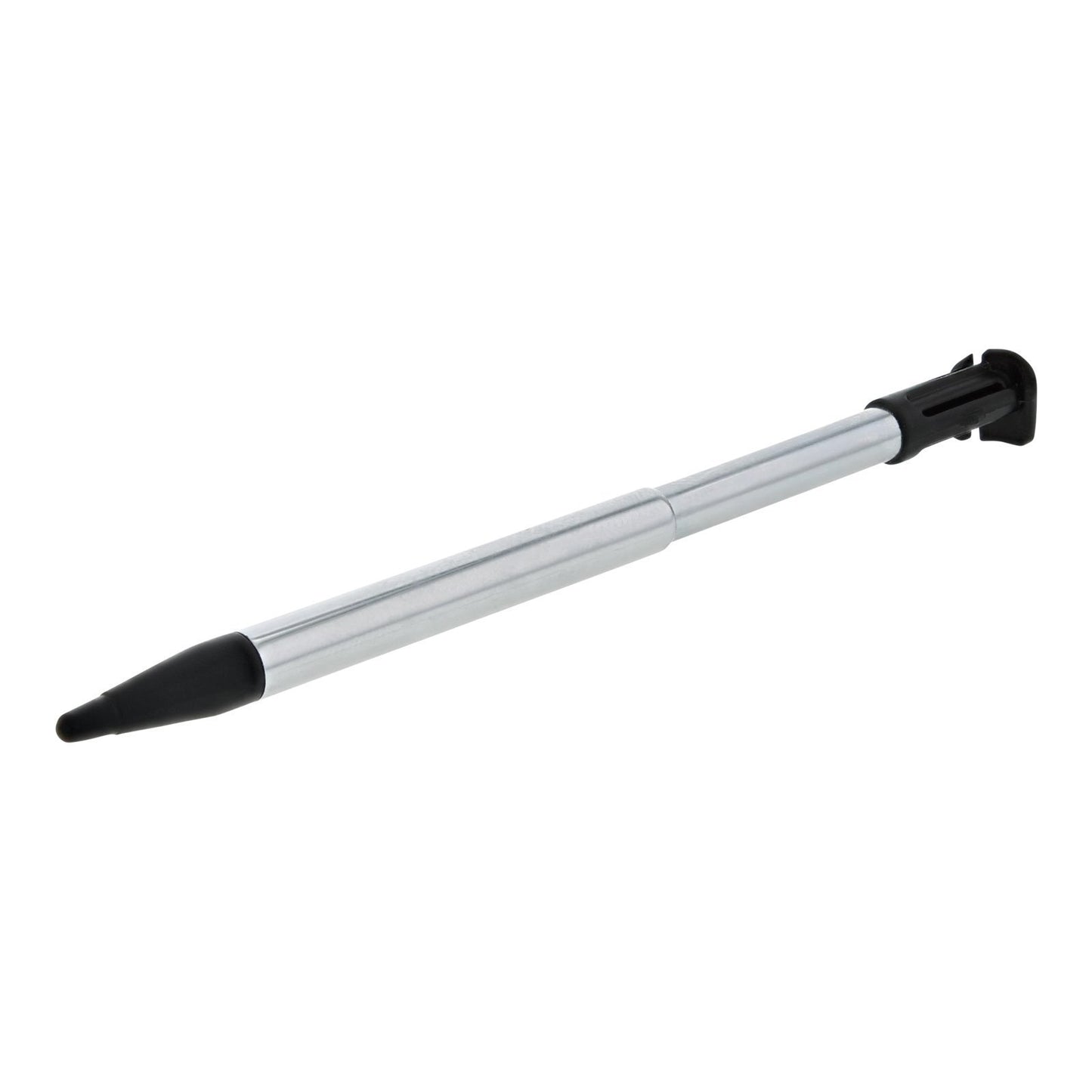 for Nintendo NEW 2DS XL - 2 Black Metal Retractable Extendable Stylus Pens FPC