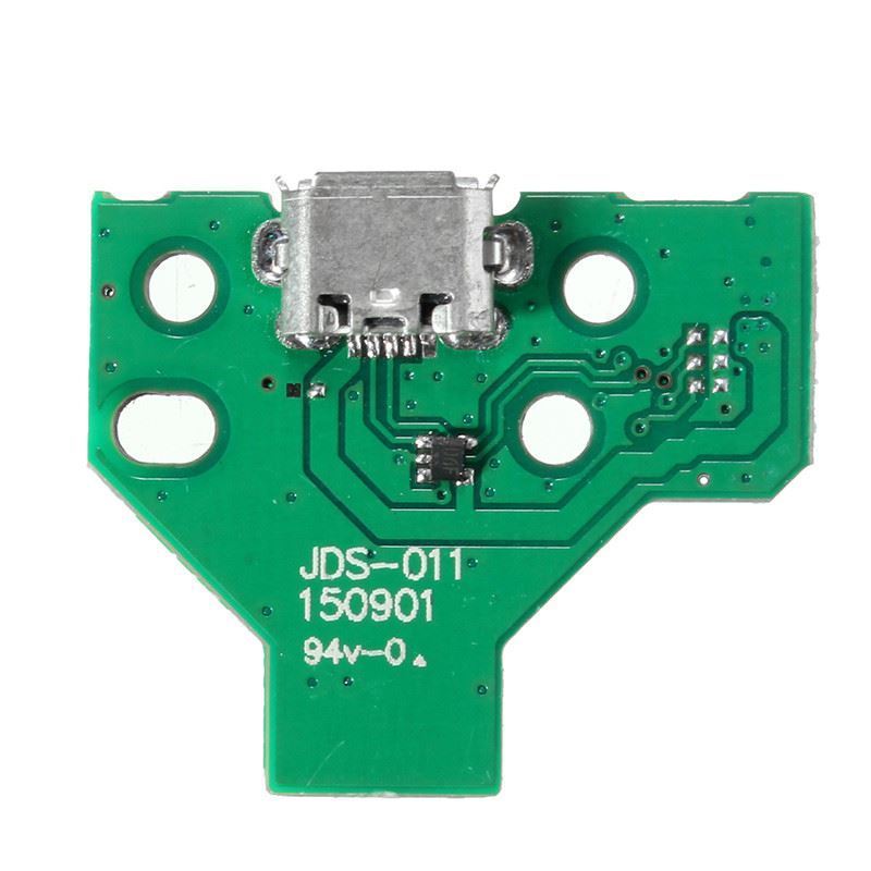 JDS-011 PS4 Controller USB Power Charger Port PCB & 12 Pin Flex Ribbon | FPC
