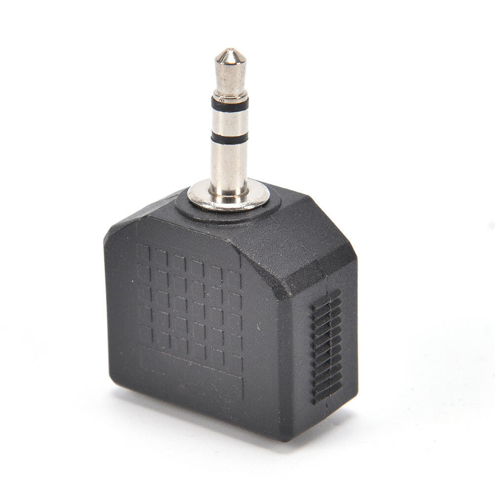 3.5mm 1 Aux to 2 Aux Output Jack Plug Headphone Audio Splitter Adapter | FPC