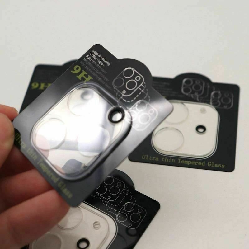 for iPhone 12 Pro - Full Tempered HD Glass Camera Lens Protector Cover | FPC