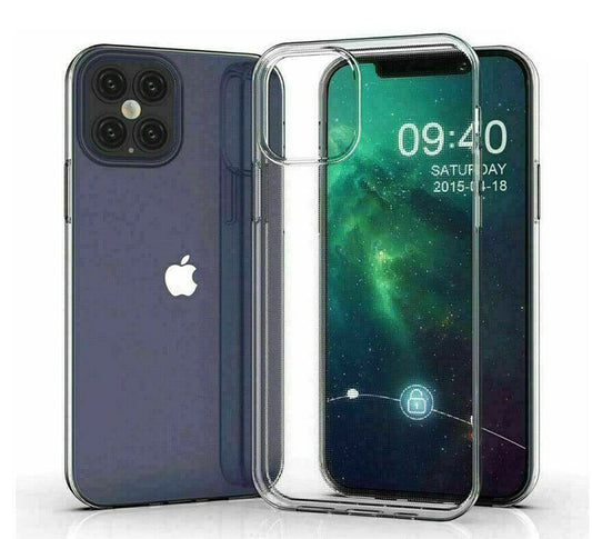 Silicone Case For iPhone 14 Pro Max Plus 13 11 12 XR 7 8 Clear Shockproof Cover