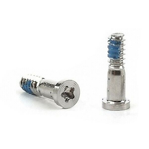 for iPhone 8 7 6S 6 Plus SE 5S 5 - 2x Silver Bottom Pentalobe Screws | FPC
