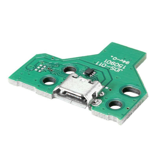 JDS-011 PS4 Controller USB Power Charger Port PCB & 12 Pin Flex Ribbon | FPC