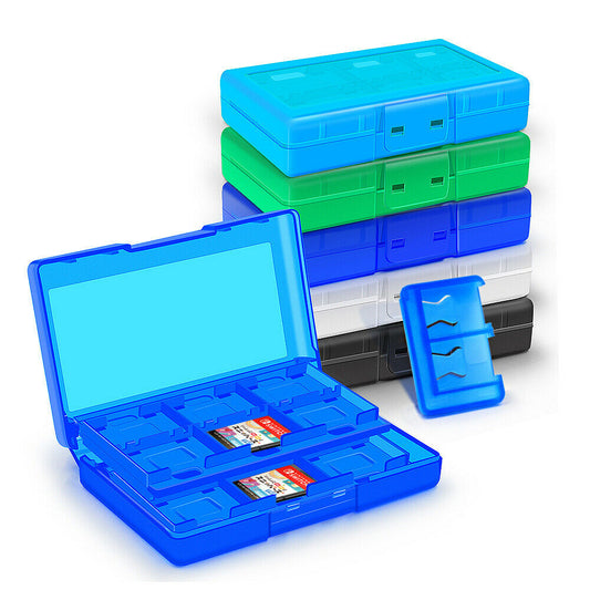 for Nintendo Switch - 24 in 1 Game Card Holder Cartridge Storage Organizer Case