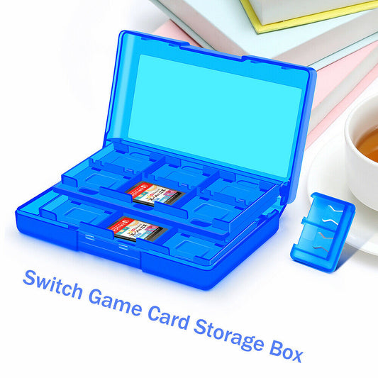 for Nintendo Switch - 24 in 1 Game Card Holder Cartridge Storage Organizer Case
