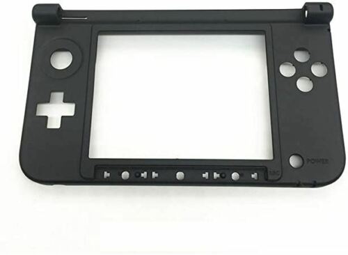 for Nintendo 3DS XL - Black Mid Hinge Frame Housing Shell Part | FPC