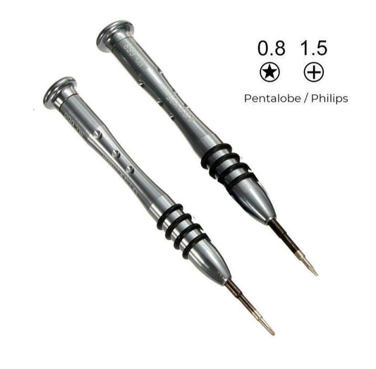 for iPhone 17 16 15 14 13 12 11 - Pro 0.8 Pentalobe 1.5 Philips Screwdriver FPC