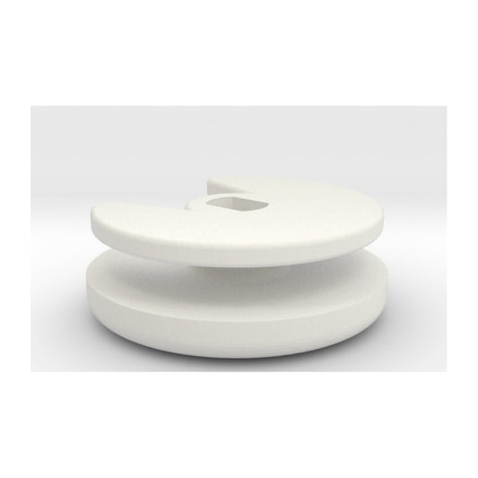 for Nintendo 3DS / NEW 3DS XL / 2DS - White Analog Joy Stick Thumb Cap Button