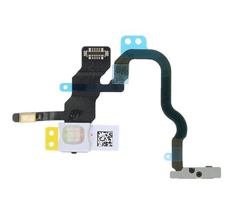 for iPhone X - OEM Power ON/Off Button Switch Flash LED Torch Flex Cable | FPC